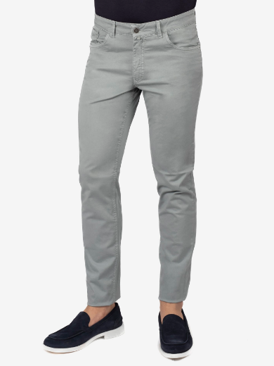 Imagen de Pantalones de algodón sarga modelo 5 bolsillos