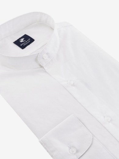 Imagen de Camisa de popelina blanca de puro algodón