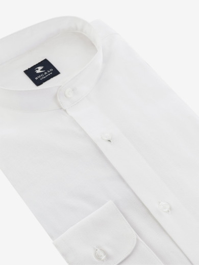 Imagen de Camisa de piqué blanco de puro algodón