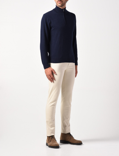 Picture of Cotton twill 5-pocket trousers