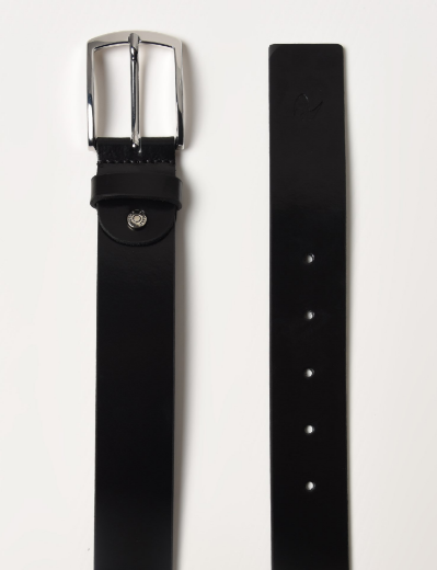 Picture of Black shiny leather belt