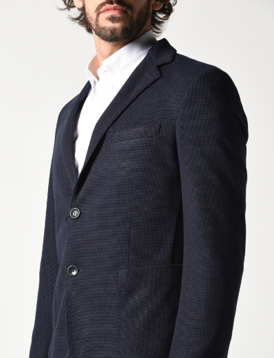 Picture of Textured jersey jacket