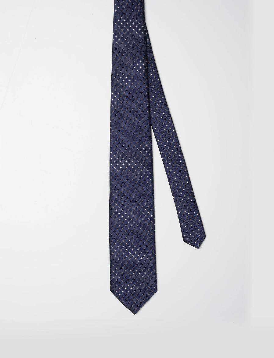 Picture of TIE WITH BLUE BACKGROUND DESIGN