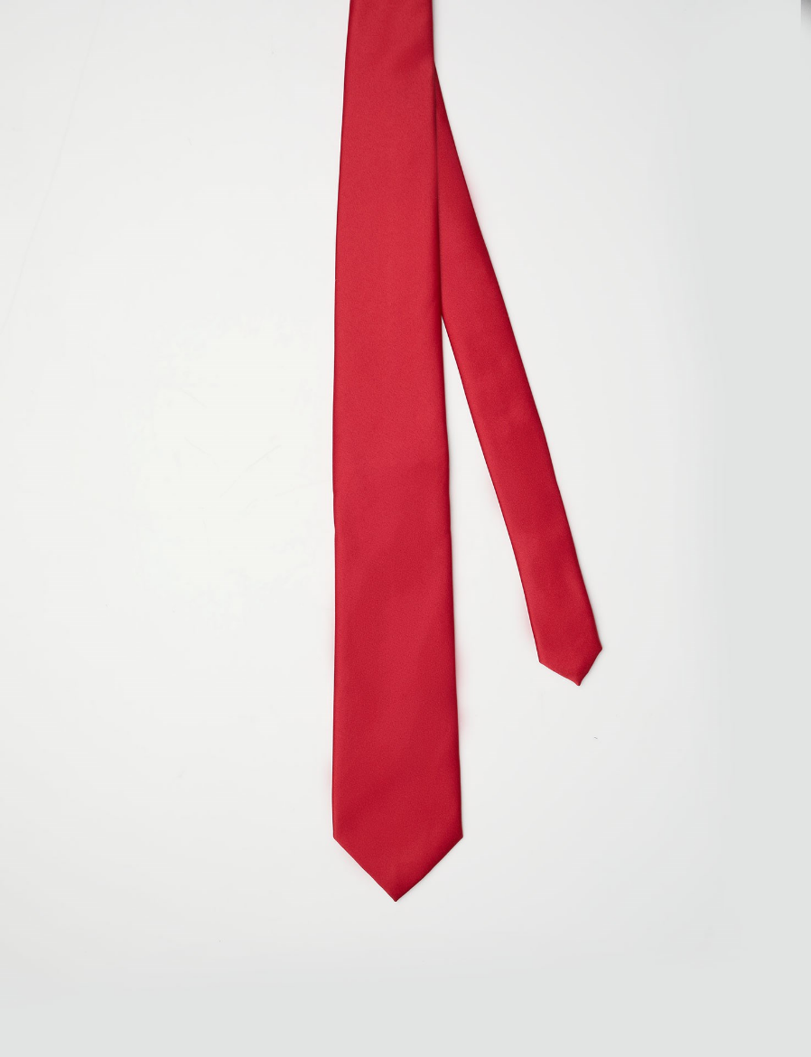 Picture of RED SATIN TIE