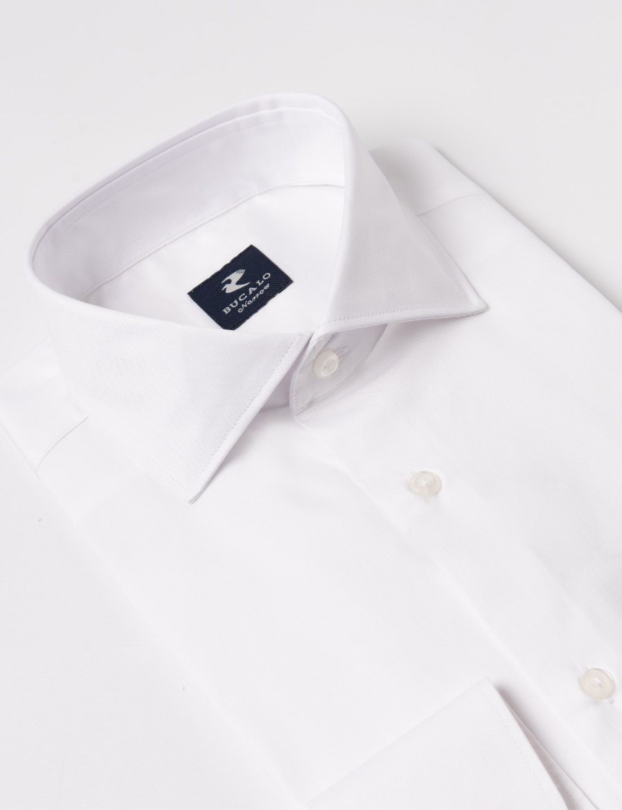 Picture of SEMI-FRENCH SHIRT, MICRO DESIGN IN PURE COTTON