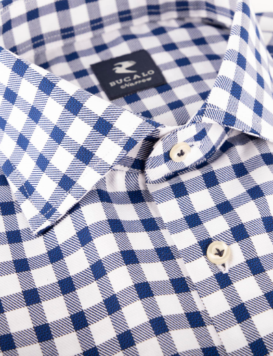 Picture of Checked shirt in pure cotton