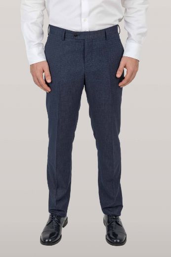 Picture of SINGLE-BREASTED PLAIN FABRIC SUIT