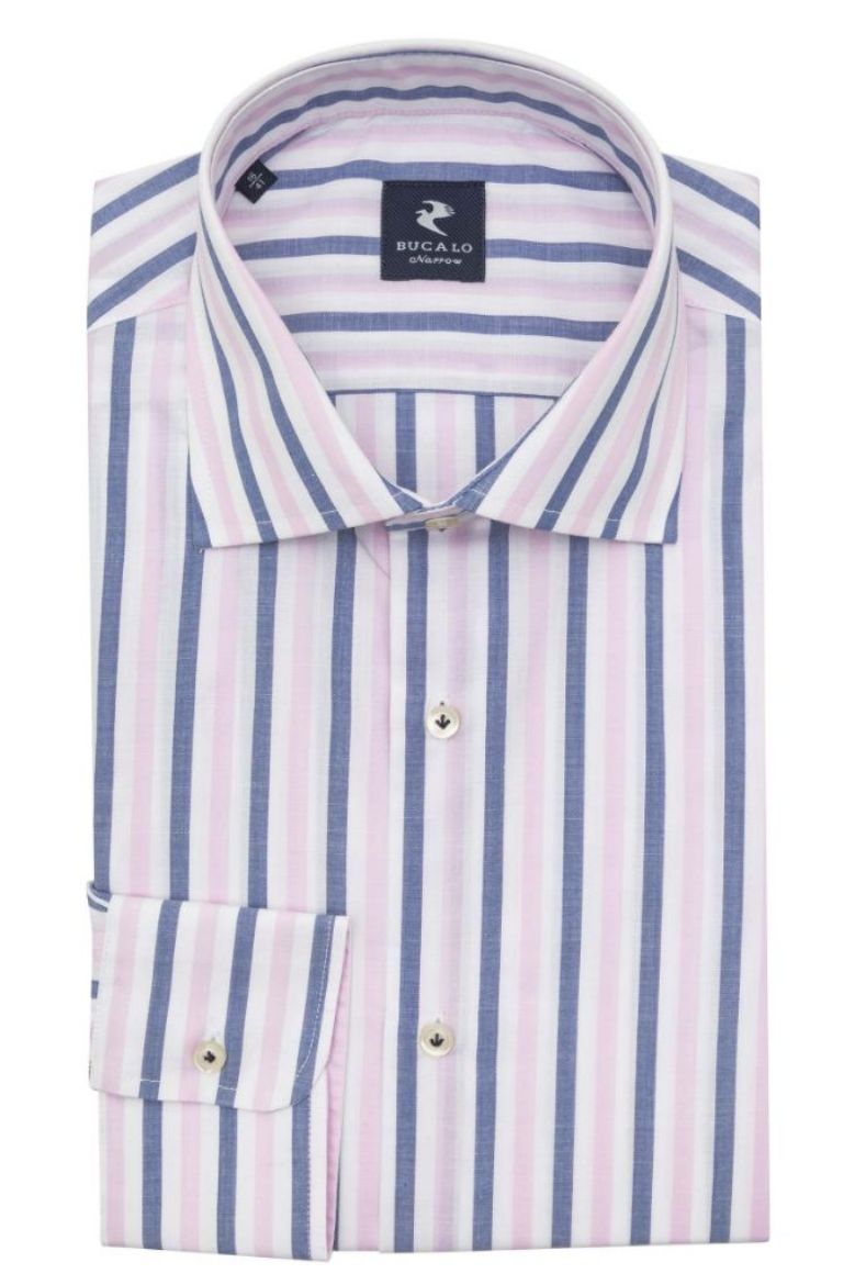 Picture of SEMI-FRENCH COLLAR COTTON SHIRT