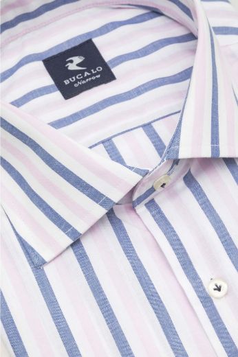 Picture of SEMI-FRENCH COLLAR COTTON SHIRT
