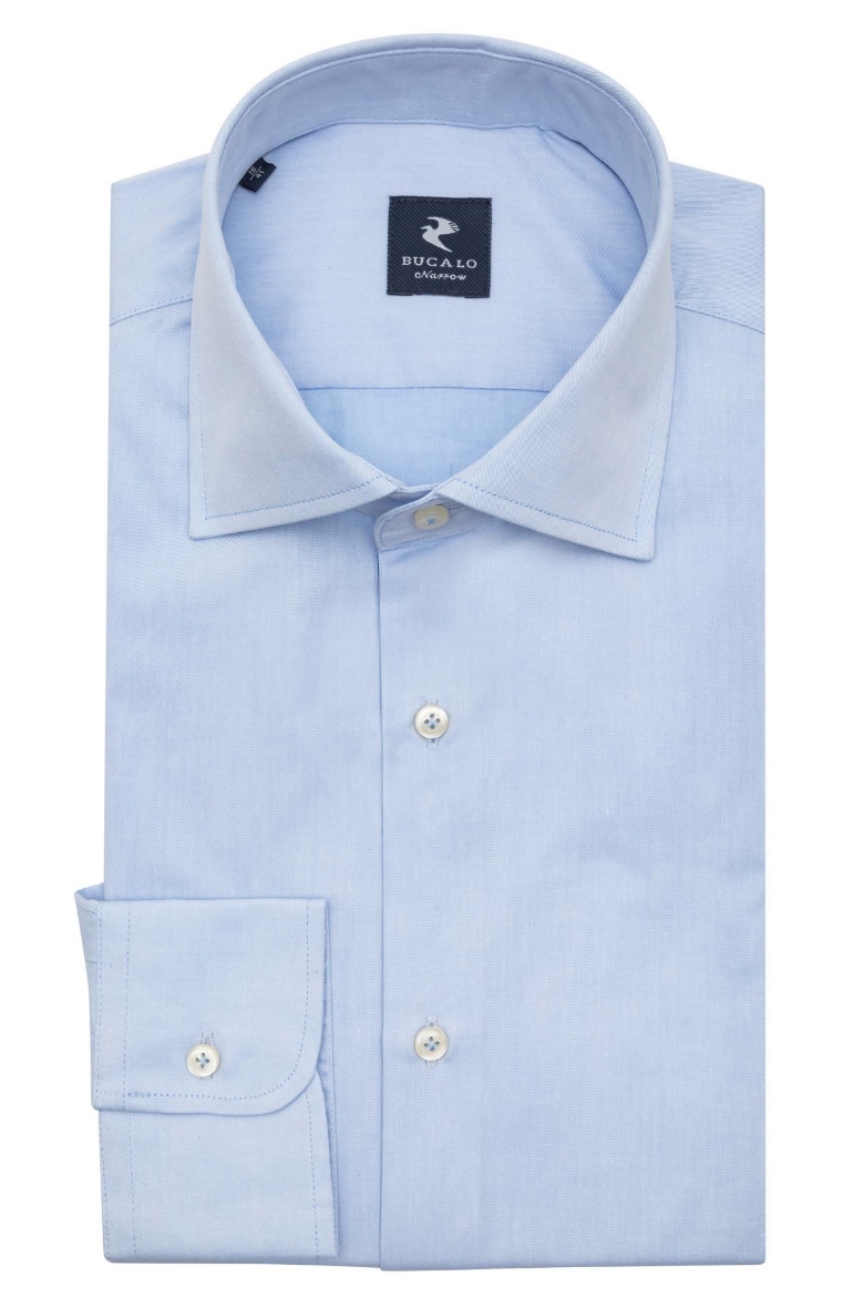 Picture of SEMI-FRENCH COLLAR COTTON SHIRT