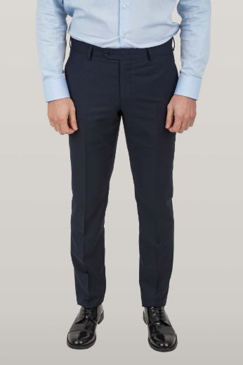 Picture of SINGLE-BREASTED PLAIN FABRIC SUIT