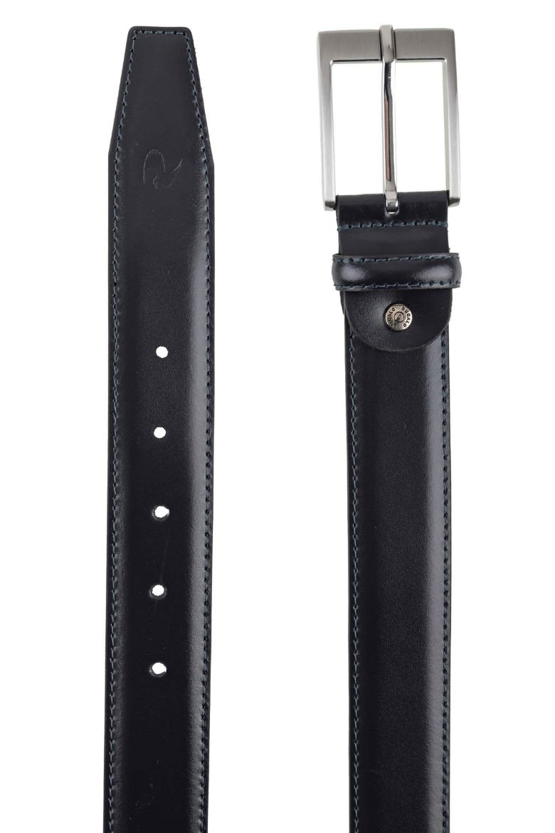 Picture of BLUE CALF LEATHER BELT