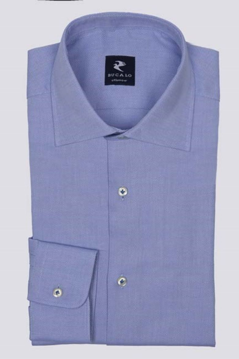 Picture of SEMI-FRENCH COLLAR COTTON SHIRT