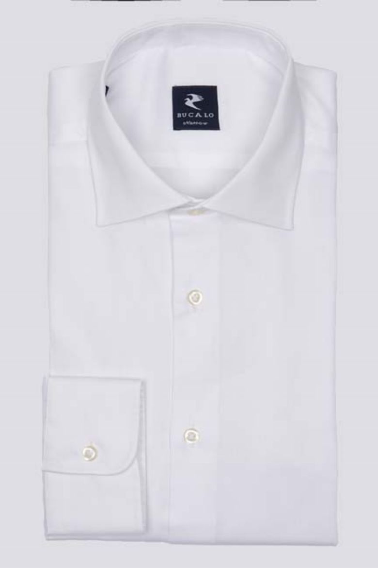 Picture of SEMI-FRENCH COLLAR COTTON SHIRT