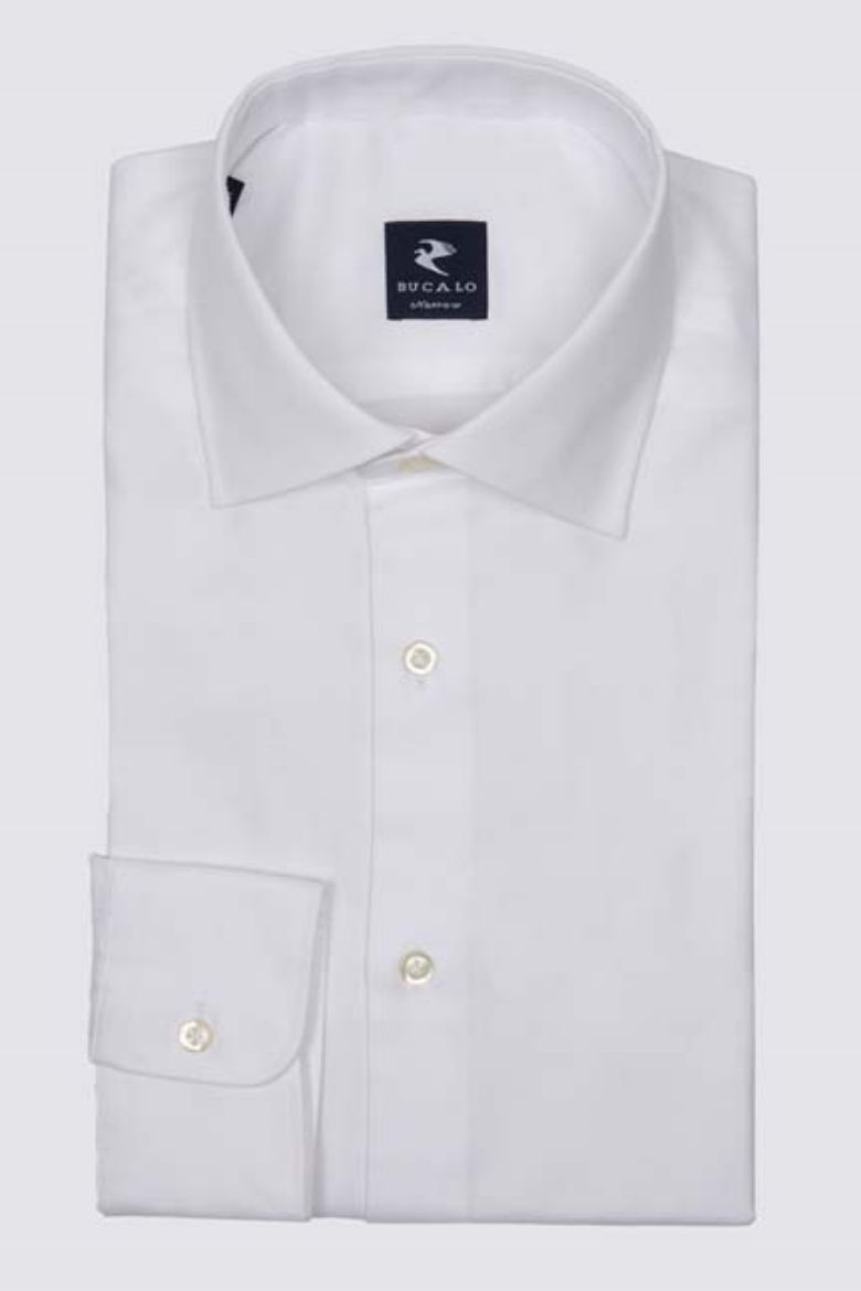 Picture of SEMI-FRENCH COLLAR COTTON SHIRT