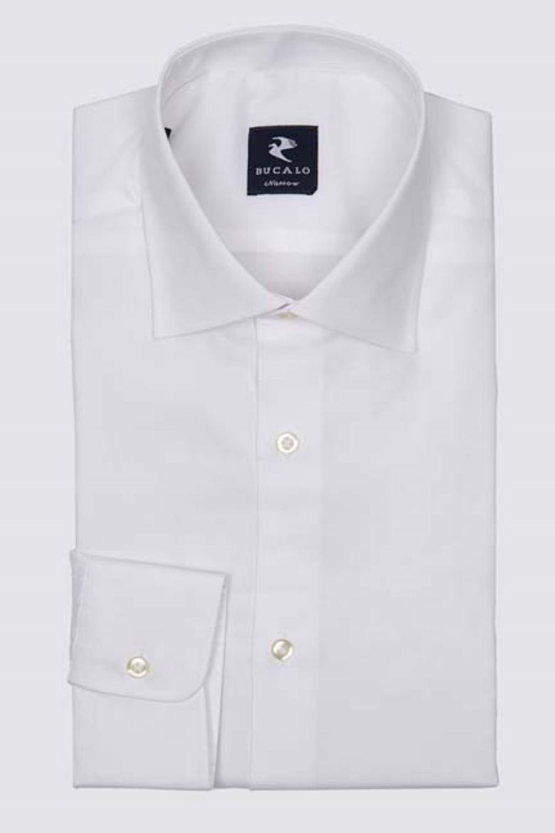 Picture of SEMI-FRENCH COLLAR COTTON SHIRT