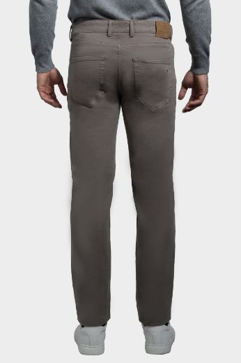 Imagen de Pantalone 5 Tasche in cotone twill tinta unita dal taglio denim, per vestire il tempo libero abbinabile ad una camicia e una maglia.