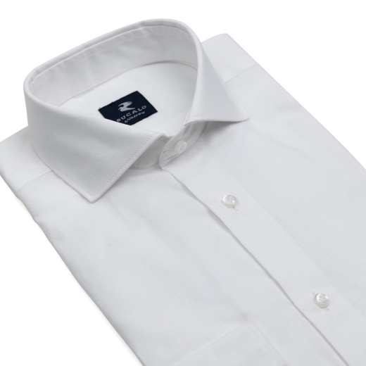 Picture of SOLID COLOR FIL-FIL SHIRT SMALL SEMI-FRENCH COLLAR